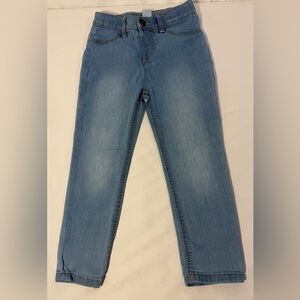 Carter’s Girls Jeans Size 4 Adjustable Waist Stretch Denim Straight Leg